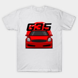 Front Red G35 JDM T-Shirt